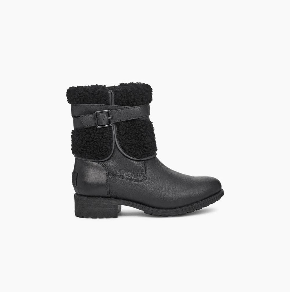 UGG Blayre IV Black Boots for Women (GFOQ06759)